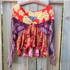 FREE PEOPLE Aloha State of Mind Tunic Sz S